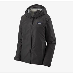 Patagonia Women's XL Torrentshell Jacket Black